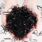 2000-pack Hair Ties for Kids, Black