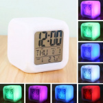 Alarm clock with LED light