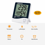Handy alarm clock with temperature and humidity Handy alarm clock with temperature and humidity