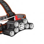 Rechargeable headlamp with 7 lights, LED Rechargeable headlamp with 7 lights, LED