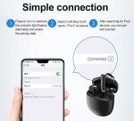 Pro 9 TW In-Ear Headphones with Touch Control, Black Pro 9 TW In-Ear Headphones with Touch Control, Black