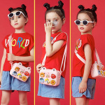 Handbag for children with cute figures