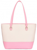 Handbags, Beige Pink with Gold Details Handbags, Beige Pink with Gold Details