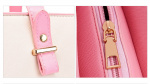 Handbags, Beige Pink with Gold Details Handbags, Beige Pink with Gold Details