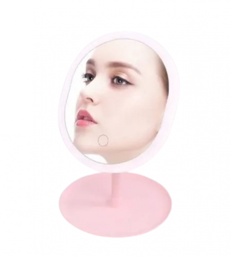 Rechargeable Led Touch Dressing table mirror with stand Rechargeable Led Touch Dressing table mirror with stand