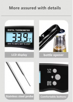 Meat thermometer, Black