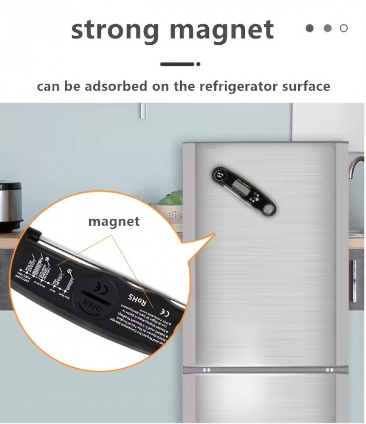 Meat thermometer, Black