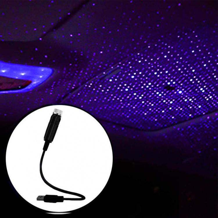 Atmosphere lamp, Purple starry sky