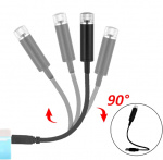 Atmosphere lamp, Purple starry sky