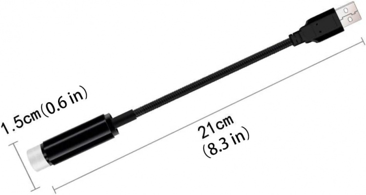 Atmosphere lamp, Purple starry sky