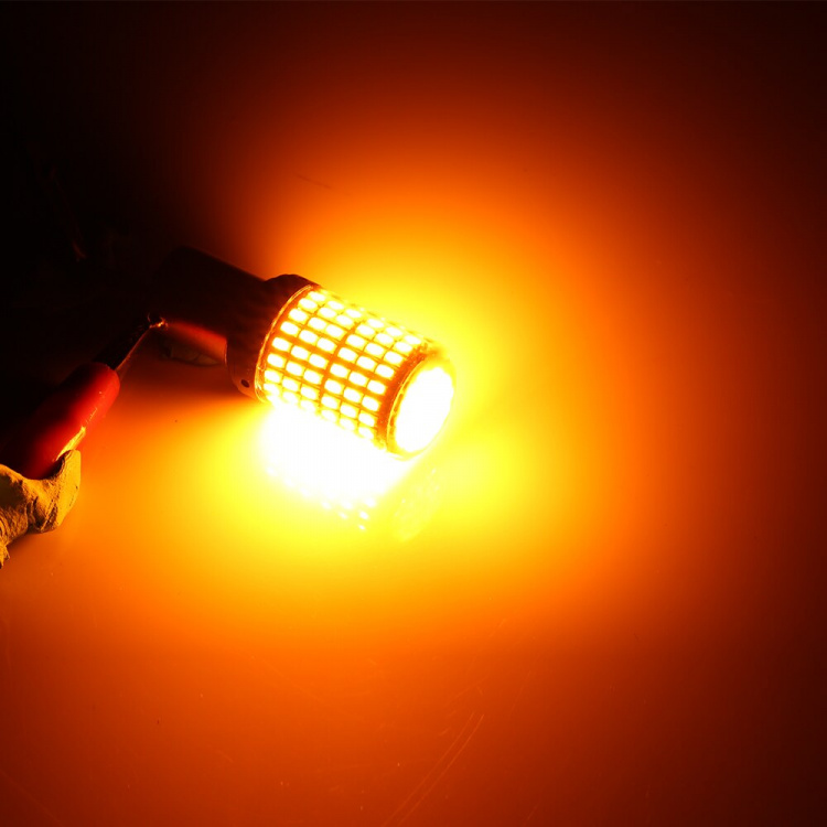 Highlight brake light decoding anti-stroboscopic, yellow Highlight brake light decoding anti-stroboscopic, yellow