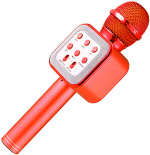 Karaoke microphone with Bluetooth, Red