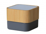 Bluetooth Mini Wooden Speaker for Office, Grey