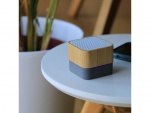 Bluetooth Mini Wooden Speaker for Office, Grey