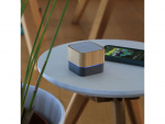 Bluetooth Mini Wooden Speaker for Office, Grey