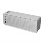 Bluetooth Speaker, Silver with Graffiti Bluetooth Speaker, Silver with Graffiti