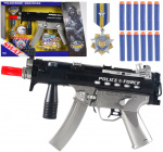 Foam rifle with police motif Foam rifle with police motif