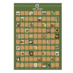 100 Dishes Bucket List Poster