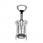 Steel wine opener