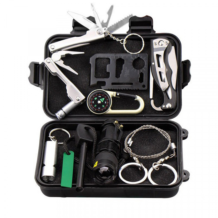 Survival kit, 9 pieces Survival kit, 9 pieces