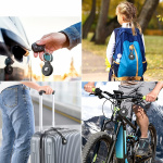 Keychain for Apple AirTag 4-pack, Multiple colors Keychain for Apple AirTag 4-pack, Multiple colors