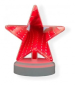 LED lamp Star, Red LED lamp Star, Red