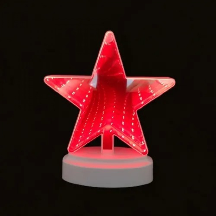 LED lamp Star, Red LED lamp Star, Red