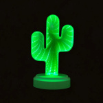 LED lamp Cactus, Green LED lamp Cactus, Green