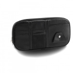 Multifunctional storage bag for car sunshade, Black. Multifunctional storage bag for car sunshade, Black.