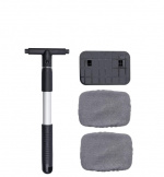 Windscreen cleaner with telescopic handle