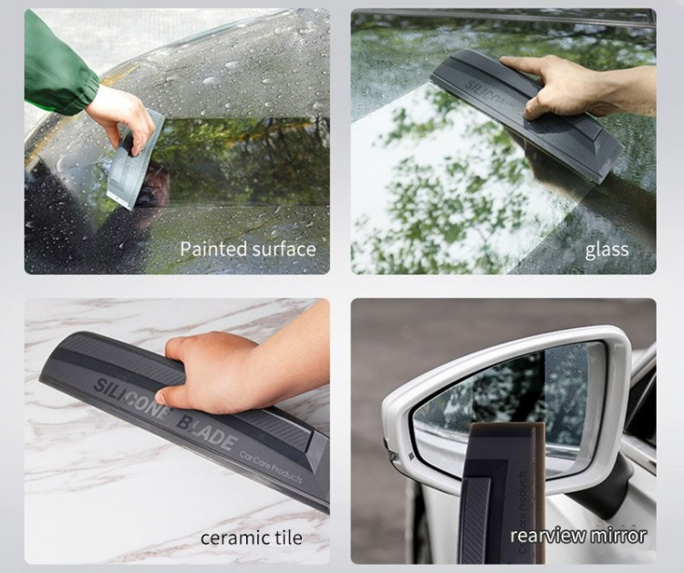 Wet scraper in silicone Wet scraper in silicone