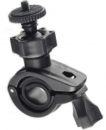 Action camera mount for bicycle