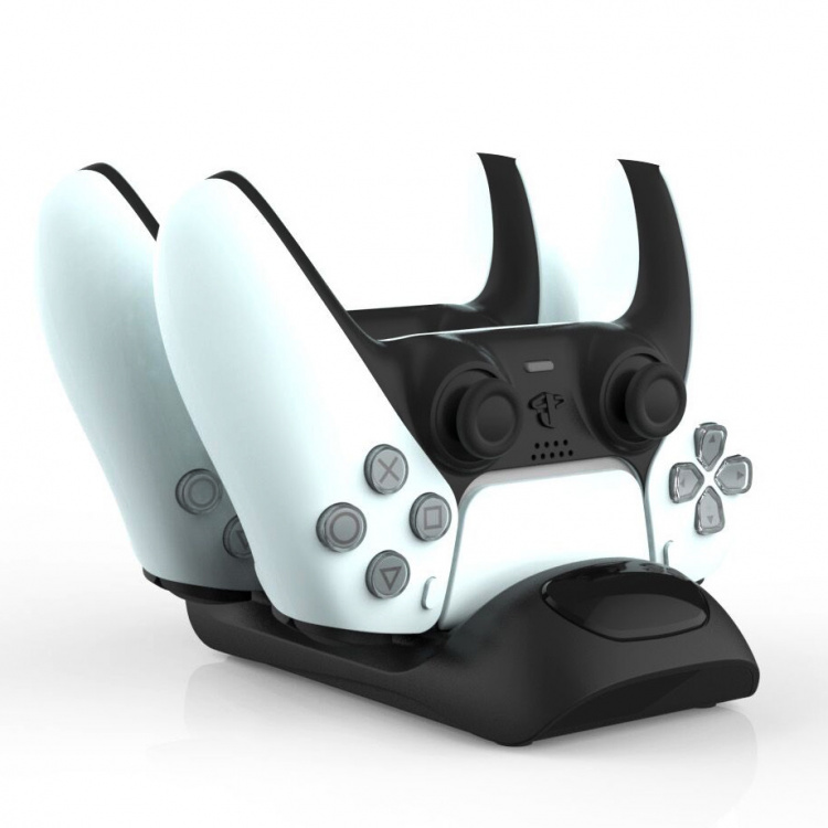 Charging station for 2 x PS5 DualSense Controllers Charging station for 2 x PS5 DualSense Controllers