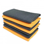 Microfiber polishing cloth for car care, Orange Microfiber polishing cloth for car care, Orange