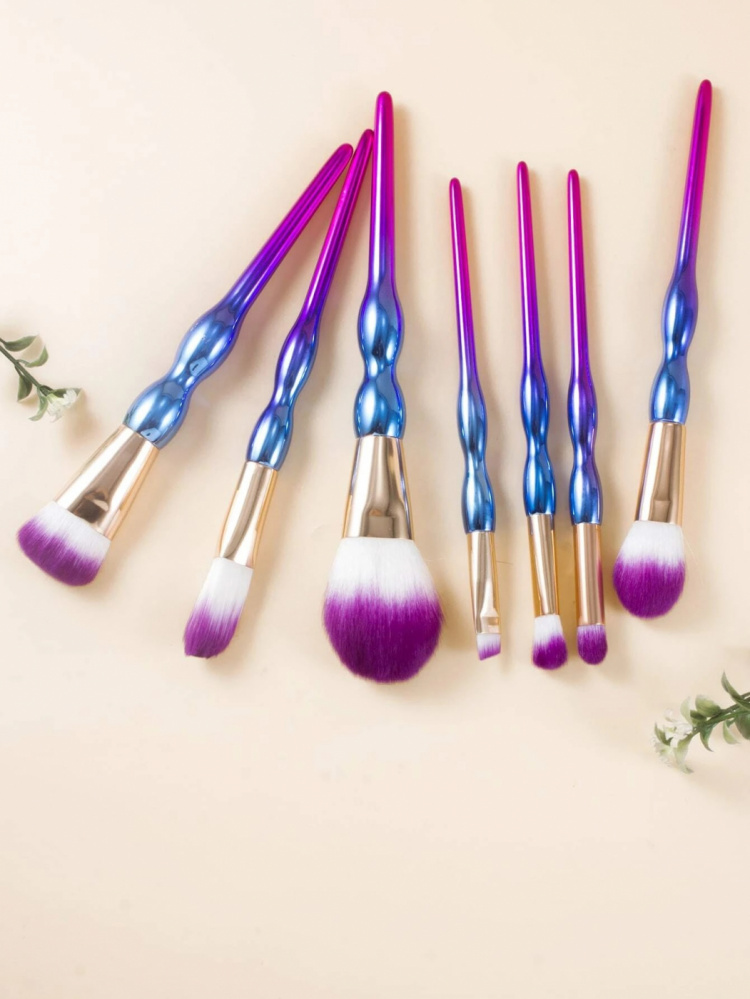 Professional gentle makeup brushes 7-Pack