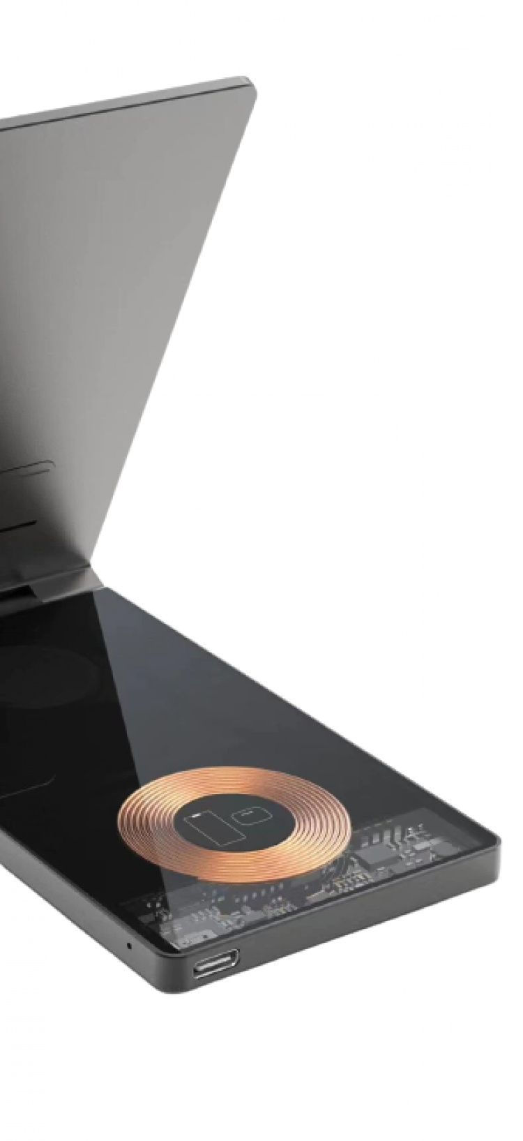 Foldable and Wireless Charger for Smartphone, iWatch, Airpods