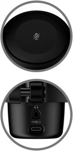 HyperX DuoCast Mikrofon för PC, PS5, PS4