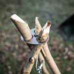 Tripod holder with hook