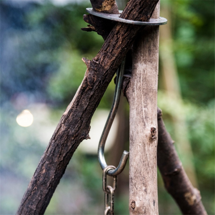 Tripod holder with hook