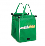 Foldable and Reusable Shopping Bag, Green