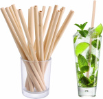 Reusable and Environmentally Friendly Bamboo Straws 12mm, 100 pcs Reusable and Environmentally Friendly Bamboo Straws 12mm, 100 pcs