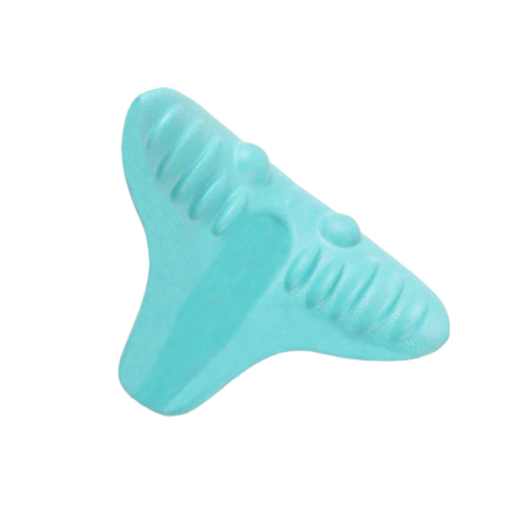 Neck and shoulder massage pillow for neck pain