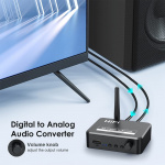 Bluetooth audio converter, Digital to Analog Bluetooth audio converter, Digital to Analog