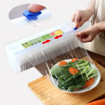 Plastic wrap dispenser with knife Plastic wrap dispenser with knife