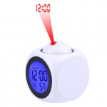 Alarm clock with projector
