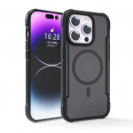 Case compatible with MagSafe for iPhone 15 Pro, Black Case compatible with MagSafe for iPhone 15 Pro, Black