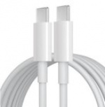 USB-C cable - 0.3 m - White - iPhone 15 compatible