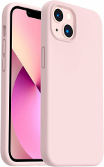 Silicone Case for iPhone 15, Light Pink Silicone Case for iPhone 15, Light Pink