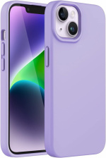 Silicone Case for iPhone 15, Purple Silicone Case for iPhone 15, Purple