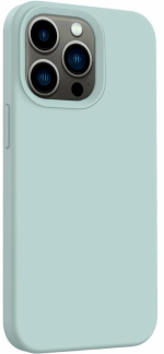 Silicone Case for iPhone 15 Pro, Mint
